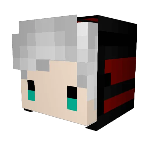Icejoker_XZ Minecraft avatar head, 3D render