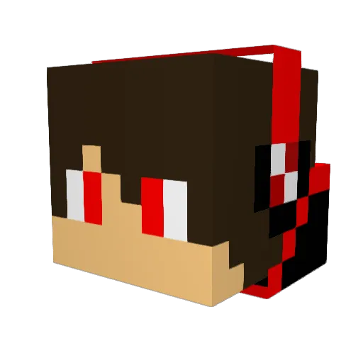 IcelandSheep Minecraft avatar head, 3D render
