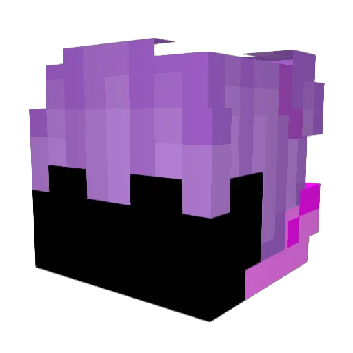 Iceman4020 Minecraft avatar head, 3D render