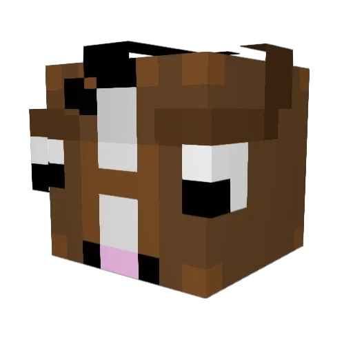 Icepower103 Minecraft avatar head, 3D render