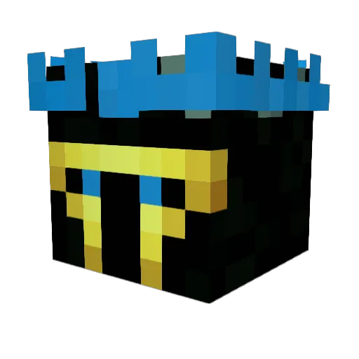 IceroVerseal Minecraft avatar head, 3D render