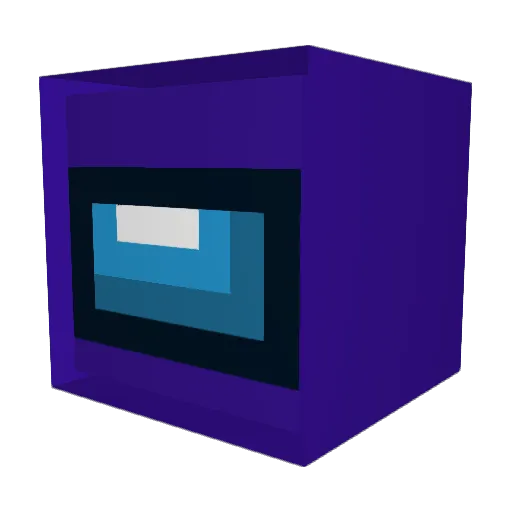 Icewings18 Minecraft avatar head, 3D render