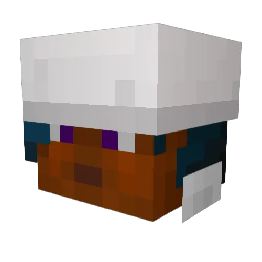 IceyE7904 Minecraft avatar head, 3D render