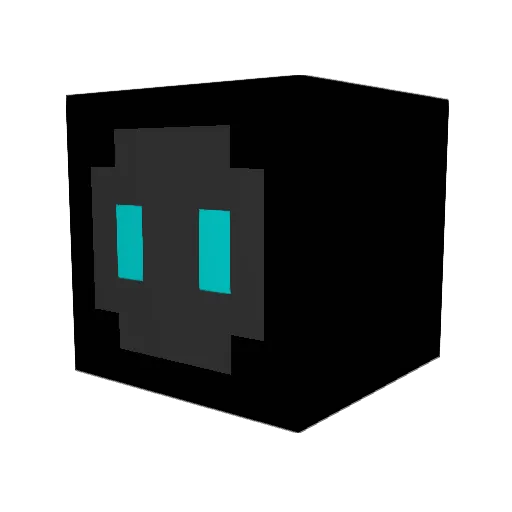 IceyIvy Minecraft avatar head, 3D render