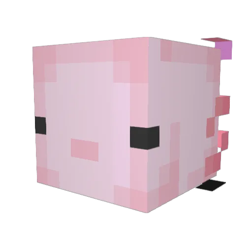 Iceysam3163 Minecraft avatar head, 3D render