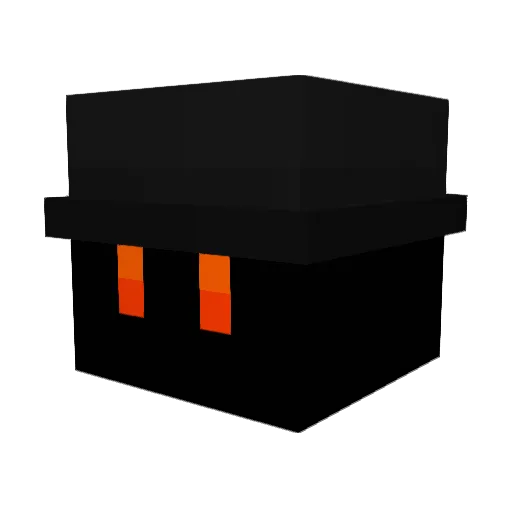 Iceyy1kk Minecraft avatar head, 3D render