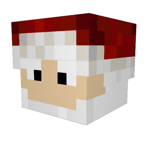 Ich1001 Minecraft avatar head, 3D render