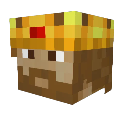 IchBinDani Minecraft avatar head, 3D render
