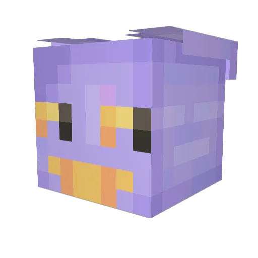 IchBinEinCactus Minecraft avatar head, 3D render