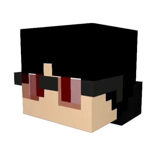 IchBinRein Minecraft avatar head, 3D render