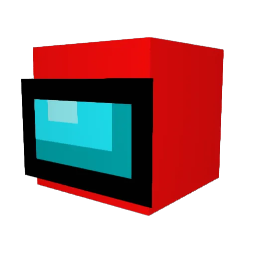 IchEsseKinder Minecraft avatar head, 3D render