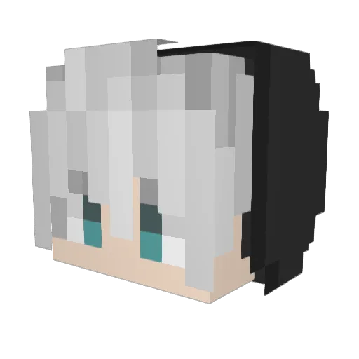 IchLiebeC0cks Minecraft avatar head, 3D render