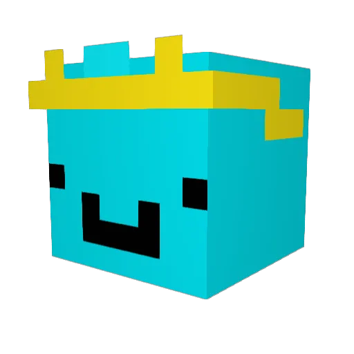 IchMagFische88 Minecraft avatar head, 3D render