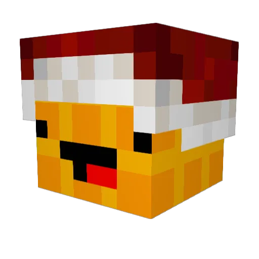 IchMagKekse2002 Minecraft avatar head, 3D render