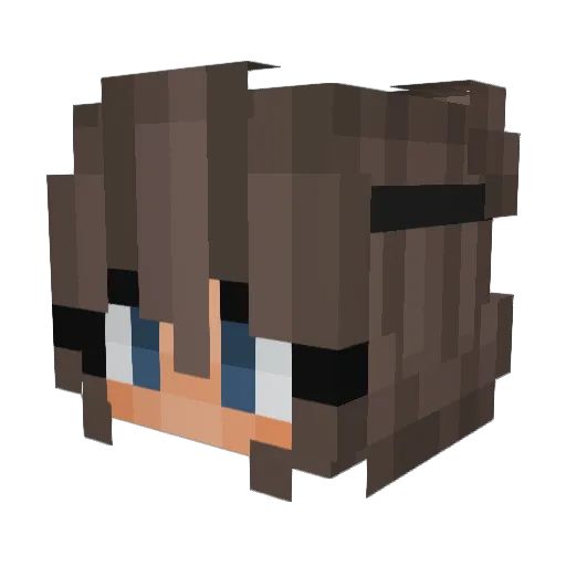 IchMagKekse234 Minecraft avatar head, 3D render