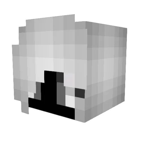 IchMagSchoki Minecraft avatar head, 3D render