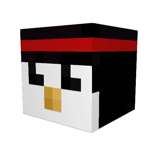 IchMagZahnpasta Minecraft avatar head, 3D render