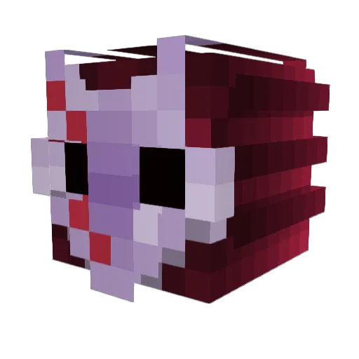 Ichaak1 Minecraft avatar head, 3D render