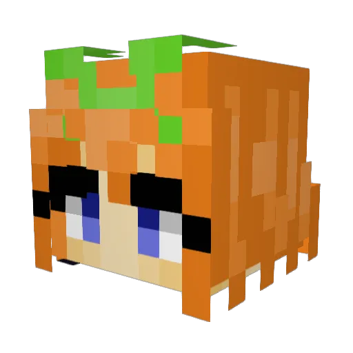 IchabodIDK Minecraft avatar head, 3D render