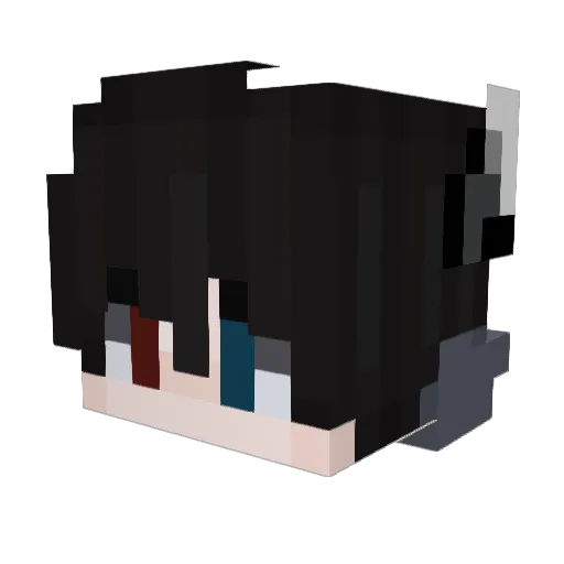 Ichliebekinder12 Minecraft avatar head, 3D render