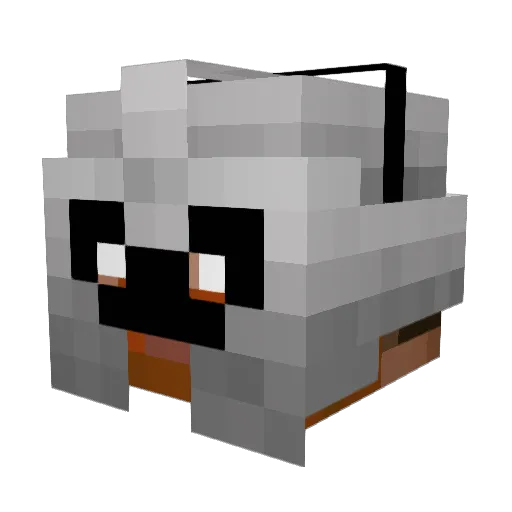 Icweiner68 Minecraft avatar head, 3D render