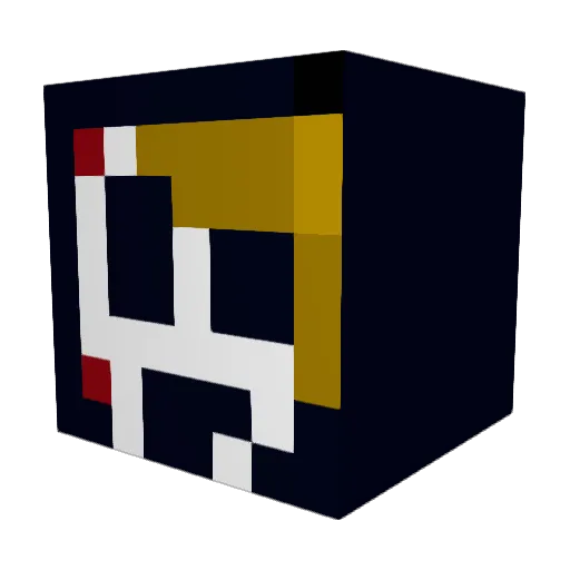 Icy713 Minecraft avatar head, 3D render