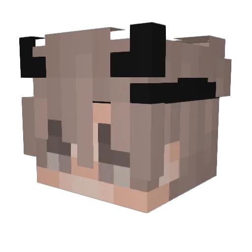 IcyColts Minecraft avatar head, 3D render