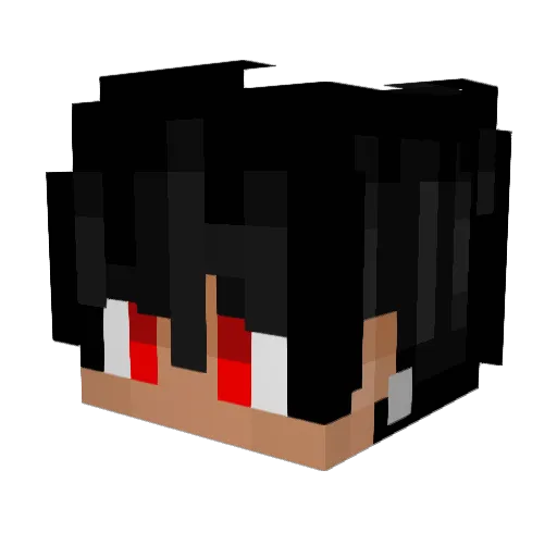 IcyGzz Minecraft avatar head, 3D render