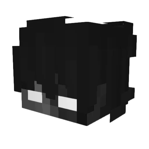IcyKacperix Minecraft avatar head, 3D render