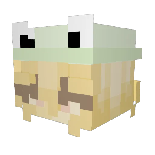 IcyNights85 Minecraft avatar head, 3D render