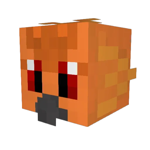 IcyPhoenix12 Minecraft avatar head, 3D render