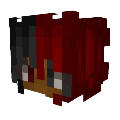 IcyShant Minecraft avatar head, 3D render