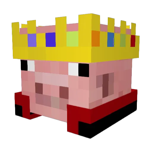 Icy_Buns Minecraft avatar head, 3D render