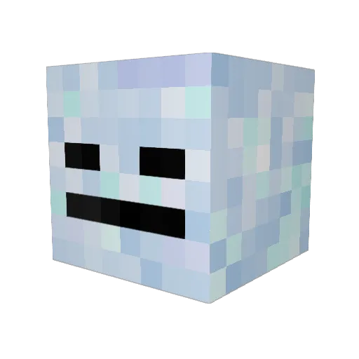Icy_Freeze Minecraft avatar head, 3D render