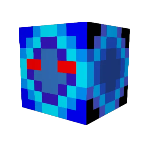 Icymonkey27 Minecraft avatar head, 3D render