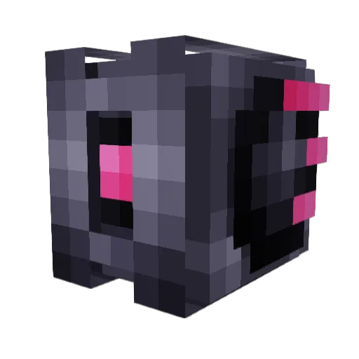 IcyyClover Minecraft avatar head, 3D render