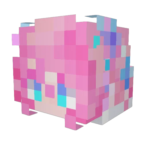 IdaKyrie Minecraft avatar head, 3D render