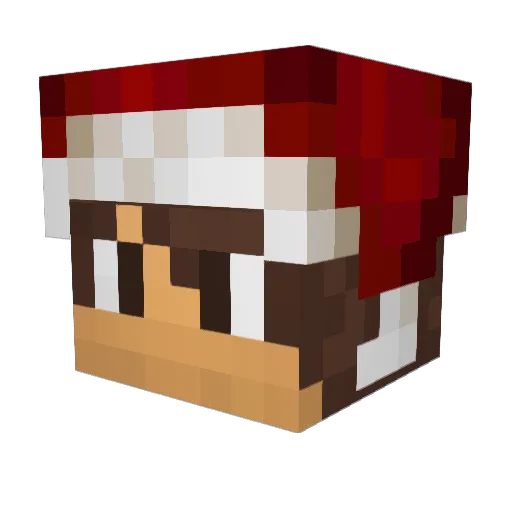 IdaMarie123 Minecraft avatar head, 3D render