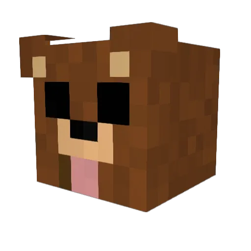 IdeeKAY420 Minecraft avatar head, 3D render