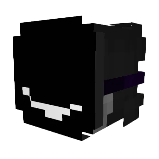IdentifyYourself Minecraft avatar head, 3D render