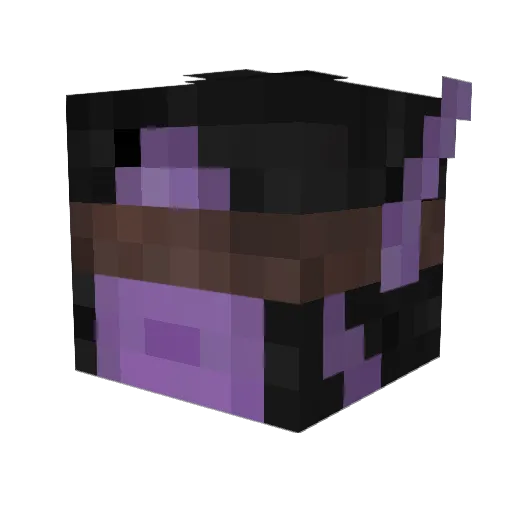 Idexx19 Minecraft avatar head, 3D render