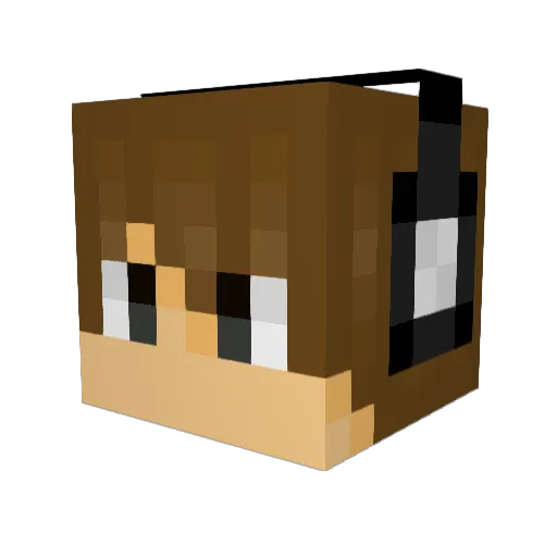 Ididntgot_u Minecraft avatar head, 3D render