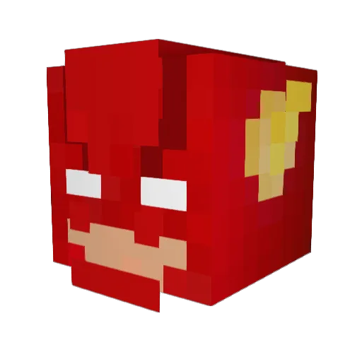 Idiota_Craft Minecraft avatar head, 3D render