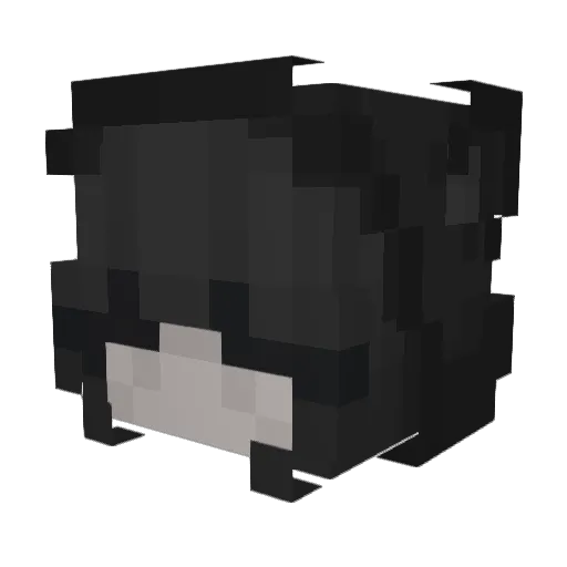 Idkkkkkkkkk Minecraft avatar head, 3D render
