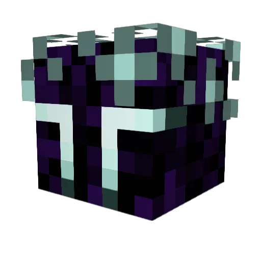IdleGami Minecraft avatar head, 3D render