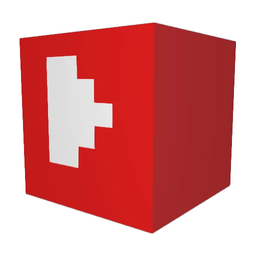 IdleSonic234 Minecraft avatar head, 3D render
