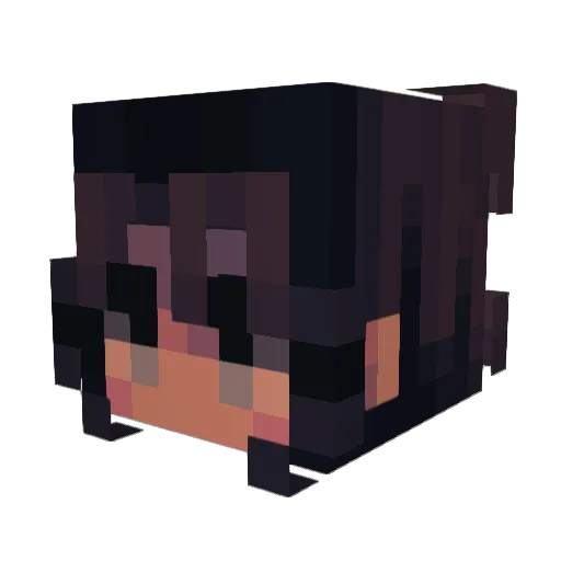 IdleTomy Minecraft avatar head, 3D render