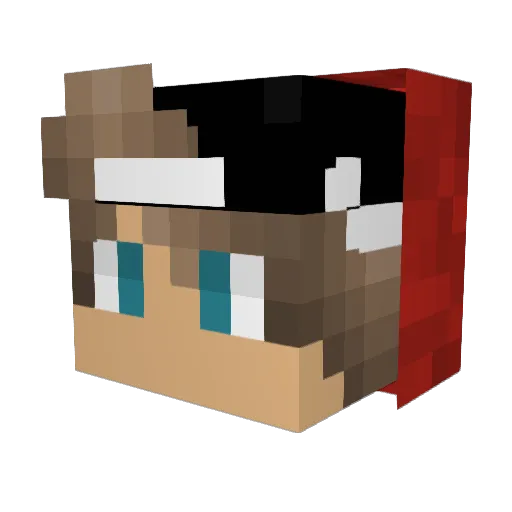 Ido_1213 Minecraft avatar head, 3D render