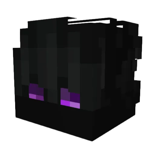 Idobg Minecraft avatar head, 3D render