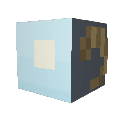 Idonthaveidea02 Minecraft avatar head, 3D render